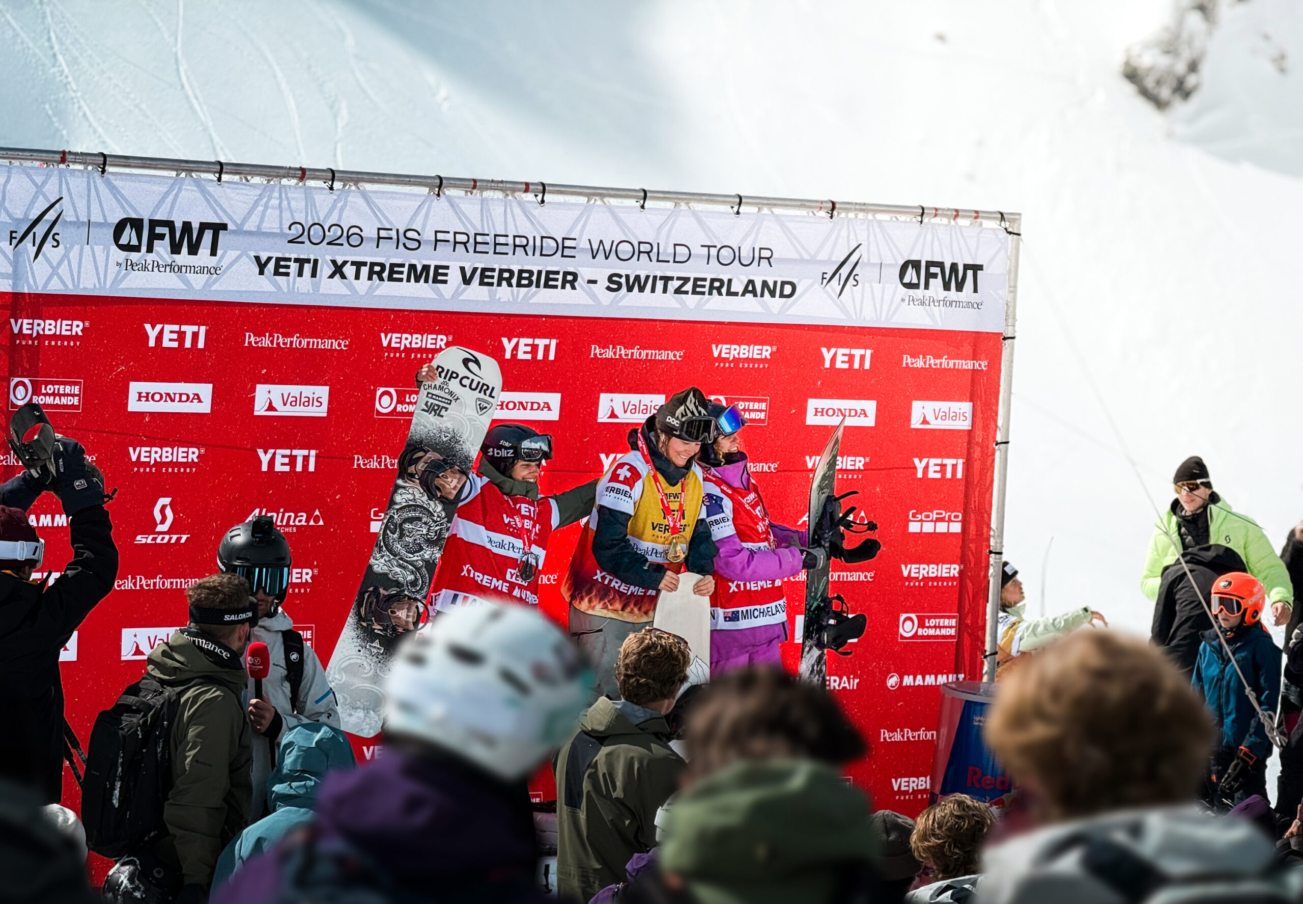 Quand Honda et le Freeride s’invitent sur le Bec des Rosses